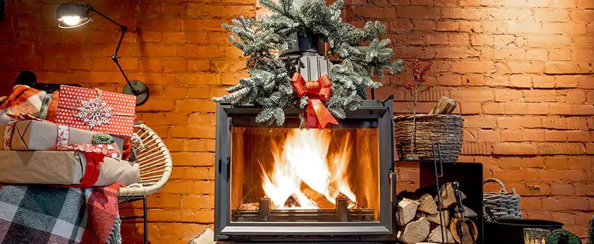 Travis Industries Linear Gas Fireplace Installation in Wekiwa Springs, Florida