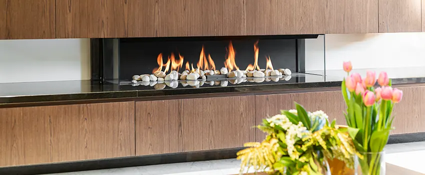 Double-height Fireplace Design Refurbishment in Wekiwa Springs, Florida