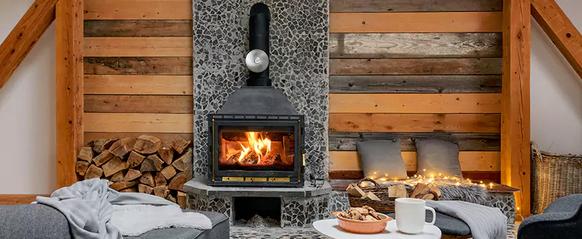 Thelin Hearth Products Direct Vent Gas Stove Fireplace Inspection in Wekiwa Springs, Florida