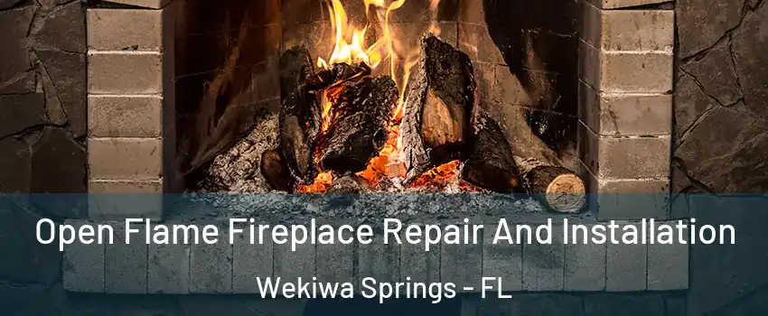  Open Flame Fireplace Repair And Installation Wekiwa Springs - FL